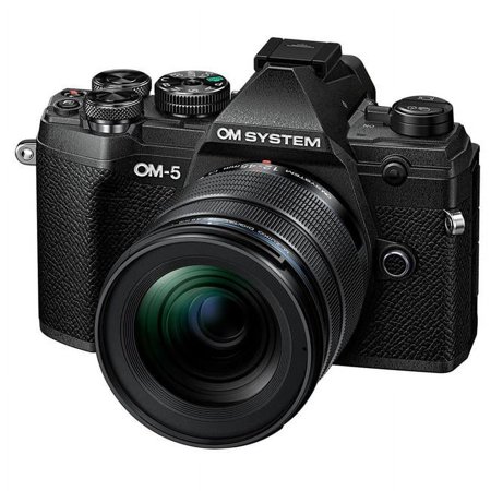 UPC: 0050332193512 | Olympus OM SYSTEM OM5 20.4 Megapixel Mirrorless Camera with Lens  Black