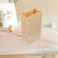 thumbnail image 1 of BESTYASH 20Pcs Greaseproof Kraft Paper Bags for Lunch Snacks Cookies Pastries with Foldable Leak Proof Design, 1 of 8