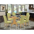thumbnail image 4 of East West Furniture Dining Room Set Oak, VACE7-OAK-07, 4 of 4