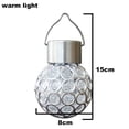 thumbnail image 2 of Solar Light, Outdoor Hanging Decorative Garden Light, LED Crackle Ball for Lawn Yard, 2 of 5