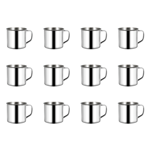 Té para 200 Ml Con Asa Acero Inoxidable Camping Picnic
