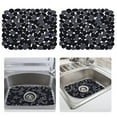 thumbnail image 3 of Sink Mats for Stainless Steel Sink, 2 pcs PVC Sink Saddle Protectors Kitchen Sink Mat for Porcelain Sink, Dishes and Glassware, 3 of 4