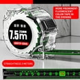 thumbnail image 4 of Birdeem Tape Measure High Precision Tape Measure Fluorescent Color Double Sided Ruler with Transparent Metal Scale Is Clear, Fall-Proofï¼Suitable for Many Occasion, 4 of 12