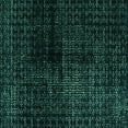 thumbnail image 1 of Ahgly Company Indoor Square Abstract Turquoise Blue Modern Area Rugs, 7' Square, 1 of 4