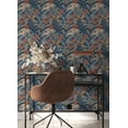 thumbnail image 3 of InHome Yara Blue Peel and Stick Wallpaper, 3 of 4