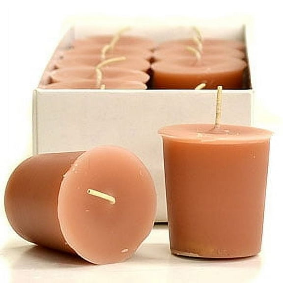 3 Boxes of Vanilla Hazelnut Votive Candles Votive Candles Pack: 12 per box 1.75 in. diameter x 2 in. tall