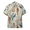 thumbnail image 5 of Camisa hawaiana personalizada con diseños geniales a la moda para hombres, blusas casuales de verano con estampado 3D de tigre, de manga corta, para playa, estilo Harajuku para niños, 5 of 5