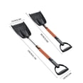 thumbnail image 4 of InsCrazy Snow Shovel for Car, Extendable Snow Sweeper Snow Scraper Snow Removal Shovel Window Glass Cleaning Snow Scraping Defrosting Shovel 5-in-1 Snow Removal Shovel 34", 4 of 8