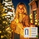 thumbnail image 3 of Luces de cadena navideñas LED Minetom 12 m 100 luces blancas cálidas, 3 of 7