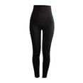 thumbnail image 1 of Leggings de sauna de cintura alta para mujer, pantalones de yoga de neopreno para entrenamiento. Pantalón tobillero M, 1 of 9