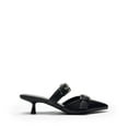thumbnail image 2 of Women’s Pointed Toe Mules With Buckle Straps, 2 of 7