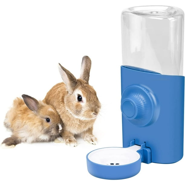 nipocaio 600ml Hanging Rabbit Drinker Automatic Rabbit Water Dispenser