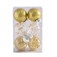 thumbnail image 2 of Dmlowu Christmas Balls - 2.36" Shatterproof Christmas Ornaments for Xmas Tree, 6pcs Hanging Christmas Tree Ornaments Balls for Holiday Wedding Party Christmas Decorations, 2 of 4