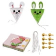 thumbnail image 4 of AOOOWER Easters Rabbit Shape Treat Containers Assorted Color Container For Candy Gifts, 4 of 8