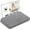 Grey, variant on Stone Bath Mat, Super Absorbent Diatomaceous Earth Bath Mat, Non-Slip Quick Drying Bath Stone Mat, Natural Stone Mat, Easy to Clean (23.62x15.47 Grey, 2 Pack)
