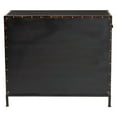 thumbnail image 5 of Baxton Studio Benton Vintage Black Canvas 4-Drawer Storage Cabinet, 5 of 6