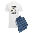thumbnail image 1 of CafePress - I Believe I Can Fly - Men's Light Pajamas, 1 of 1