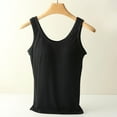 thumbnail image 6 of Lixiuxyad Crop Tank Tops For Women Shelf Bra Camisoles Adjustable Spaghetti Strap Tank Tops Basic Layer(Black L), 6 of 6