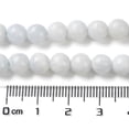thumbnail image 4 of 2Strand Natural Celestite/Celestine Beads Strands Round 6mm Hole: 1.1mm 55pcs/strand 15.08''(38.3cm), 4 of 4