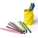 thumbnail image 2 of Creative Design Silicone Pen and Pencil Holder (Yellow), 2 of 4