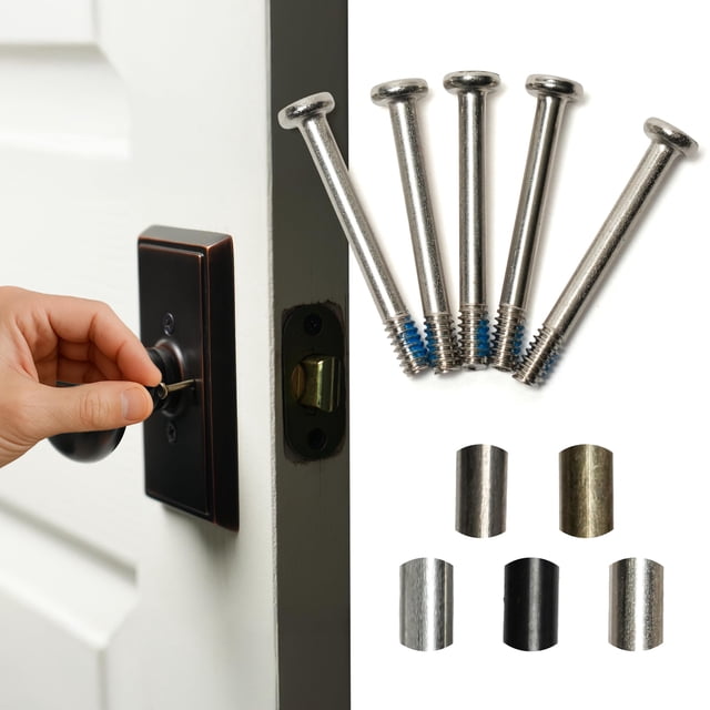 Pasador de cerradura Rocksteel, paquete de 5, níquel satinado, Emtek