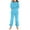 Sky Blue, variant on Dakiuu Girls Boys Fleece Pajamas Set Soft Cozy Fuzzy Plush Pullover Sweatshirt Pants Outfit for Kids Long Sleeve Top Pant Sleepwear Loungewear Black 5-6 Years (120)