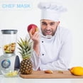 thumbnail image 3 of Máscara transparente protector facial reutilizable 1 Juego 10 reemplazo máscara facial transparente escudo manipuladores de alimentos máscara transparente antivaho, 3 of 5