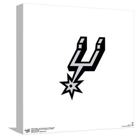 Gallery Pops NBA San Antonio Spurs – Primary Logo Canvas Wall Art Unframed Version 12 x 12