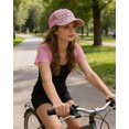 thumbnail image 2 of Sequin Baseball Cap Adjustable Breathable Visor Cap for Men & Women Shiny Glitter Cap Mardi Gras Hat, 2 of 5