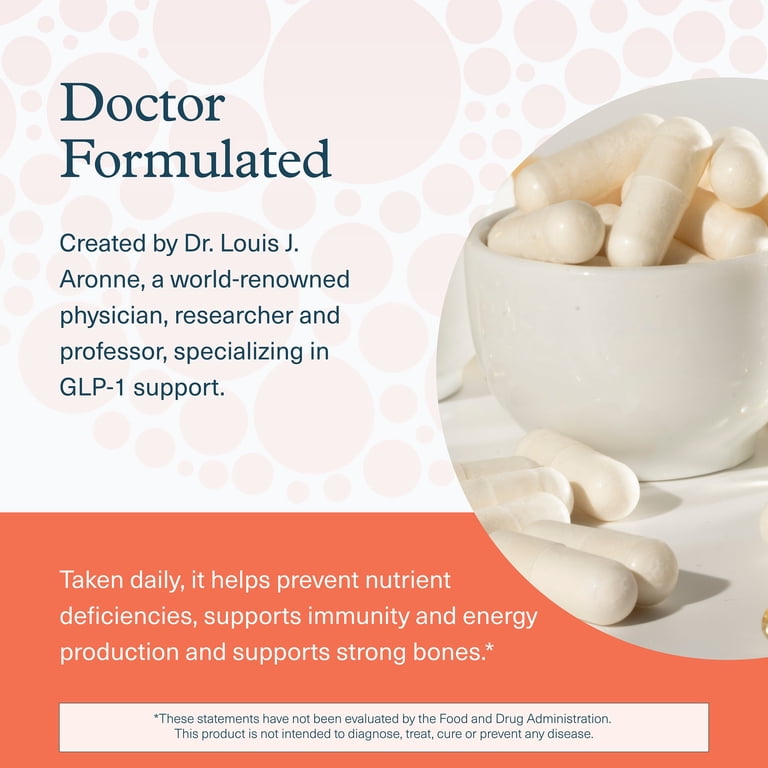 youtheory multi glp-1 Youtheory High Potency Multi GLP-1 Support - High Absorption Multivitamins - for Immune Support & Bone Health - Gentle on Stomach