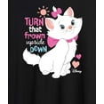 thumbnail image 3 of Disney - The Aristocats - Turn That Frown Upside Down - Women's Oversized Graphic T-Shirt, 3 of 5