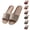 Beige, variant on Linen Solid Wide-Strap Slippers Non-slip Soft Sole Breathable Casual Summer Footwear Navy 44