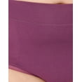 thumbnail image 4 of Playtex Tummy Smoothing Brief Underwear Pack, Moisture-Wicking, 3-Pack (Plus Sizes) Navy/Rain Cloud Heather/Plum Dandy XL Women's, 4 of 4