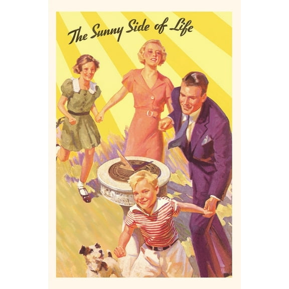 Pocket Sized - Found Image Press Journals: Vintage Journal The Sunny Side of Life (Paperback)