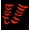 Red, variant on OAVQHLG3B 12Pcs Halloween Bats Decals Halloween Decorations Glow in the dark 3d Three-Dimensional Halloween Yellow, Green And Red Luminous Bats Hanging Flags