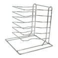 thumbnail image 2 of Soporte para pizza, soporte para pizza, mesa de buffet, catering, pizzerías, picnic, resistente, para hoteles, camping, ahorro de espacio, estante de 6 niveles, 2 of 8