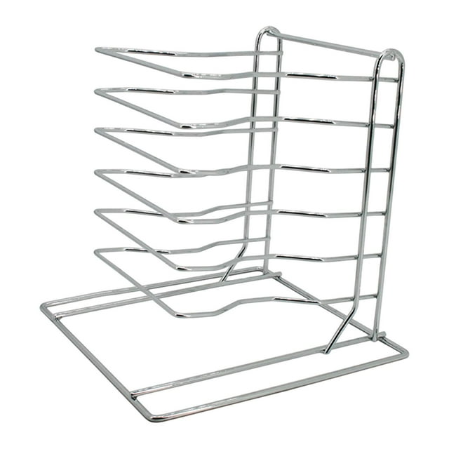 Luzkey Pizza Rack Cooling Rack Catering Storage Camping Restaurants Organizing Space Saving Heavy Duty Party Home Multipurpose Shelf 6 Tier