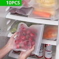 thumbnail image 1 of Reusable Bags Dishwasher Safe, BPA Free Reusable Freezer Bags, Stand Up Leakproof Food Storage Bags for Marinate Meats, Salad Fruit, Vegetables, Home Organization, 1 of 5