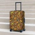 thumbnail image 5 of Uemuo Vintage Sunflower and Corn Autumn Printed Washable Luggage Cover - Fashion Suitcase Protector Fits 18-32 Inch Luggage -Large, 5 of 9