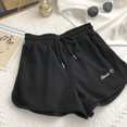 thumbnail image 1 of Pantalones cortos de dormir de estilo coreano para mujer, ropa de dormir bordada, pantalones de pijama de verano, ropa de casa, cintura elástica, ropa de habitación sólida, 1 of 4