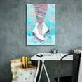 thumbnail image 4 of Epic Graffiti 'Winter Wonderland 2 ' by Hello Angel, Giclee Canvas Wall Art, 18"x26", 4 of 8