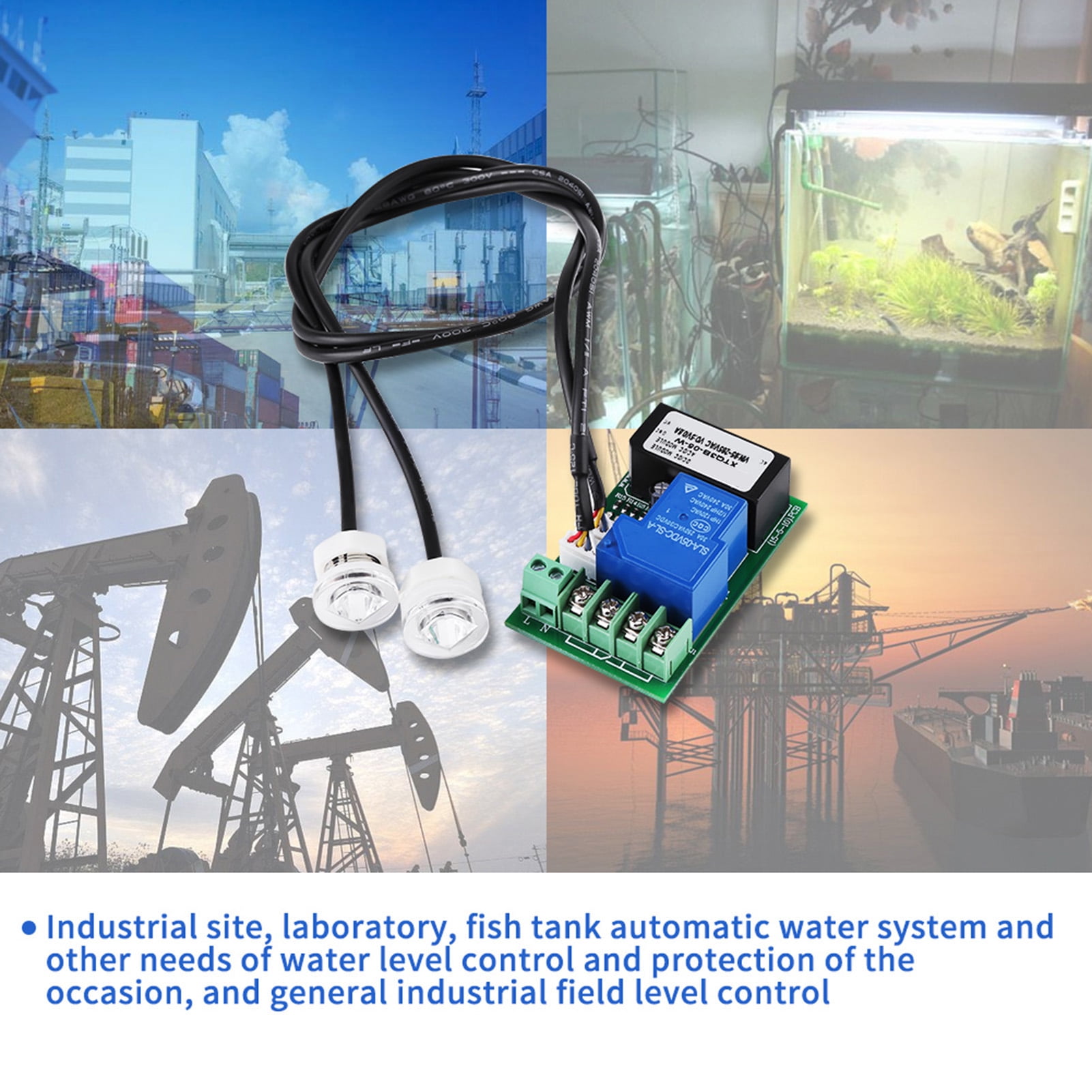 Domqga Water Level Sensor, Water Level Liquid Level Sensor, Detection