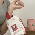 thumbnail image 4 of Neceser portátil HelloKitty de Sanrio, bolsa de almacenamiento con dibujos animados, bonito bolso de muñeca portátil de gran capacidad, regalo, 4 of 5