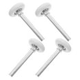 thumbnail image 3 of WEUVEB Quiet Nylon Garage Door Rollers White 4-Pack for Residential Garage Door Replacement and Repair, 3 of 4
