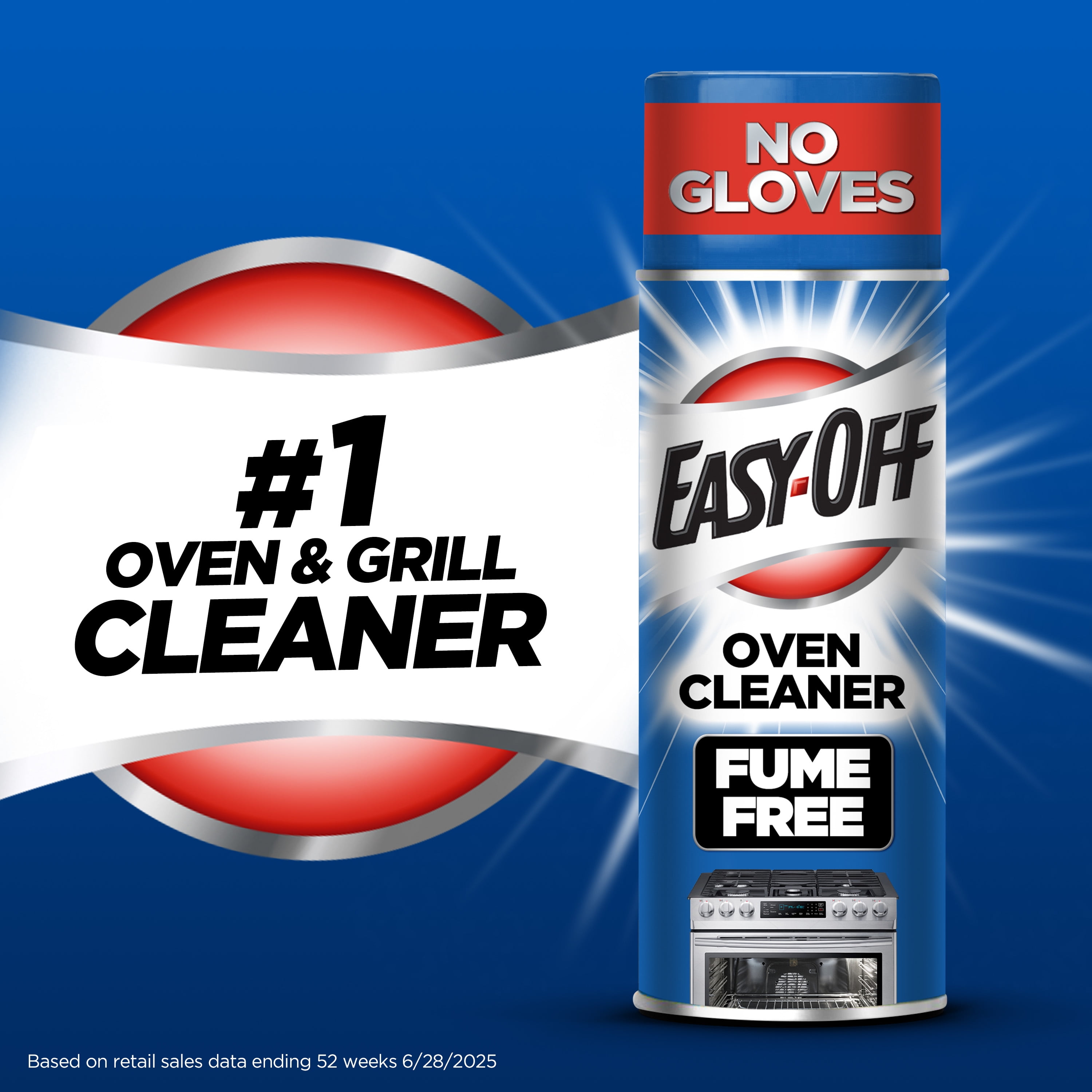 Easy-Off Fume Free Oven Cleaner and Degreaser Foam Spray - Thumbnail 3