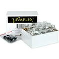 thumbnail image 3 of Vivaplex, 12, Clear, 2 oz Glass Bottles, with Lids, 3 of 5