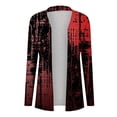 thumbnail image 6 of Fesfesfes Cardigans for Women Halloween Print Cardigan Tops Loose Long Sleeve Shirts Fall Coat Casual Cardigan Blouse Fall Saving, 6 of 7