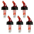 thumbnail image 2 of Travelwant 6Pcs Measured Liquor Pourers 1.5 oz Wine Bottle Pourers, Automatic One Shot Two Shot Pourer for Cocktail and Whisky, Brady, Rum, Tequila, Vodka and Gin, Absinthe for Home, Bar, 2 of 6