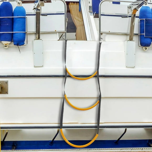 Special inflatable boat soft ladder boarding inflatable boat folding launch ladder hanging ladder kayak side ladder boat