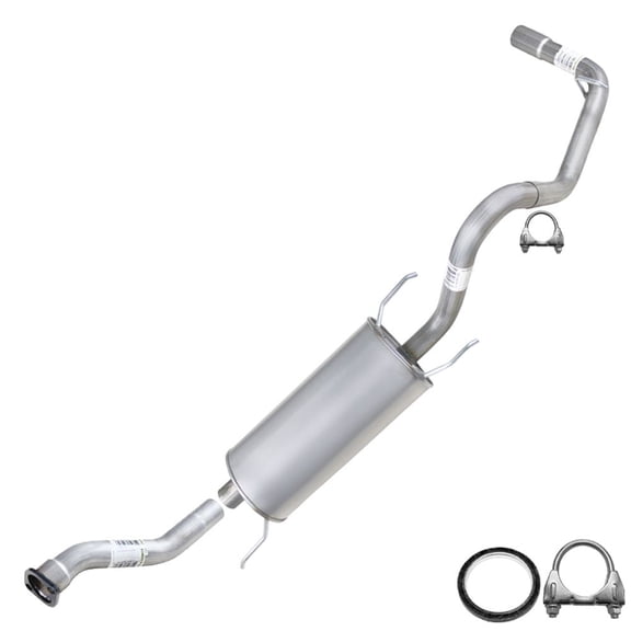 Northeastern Exhaust | Stainless Steel Muffler Assembly Exhaust Fits 2005–2012 Toyota Tacoma 2.7L 110" WB | Direct-Fit Replacement